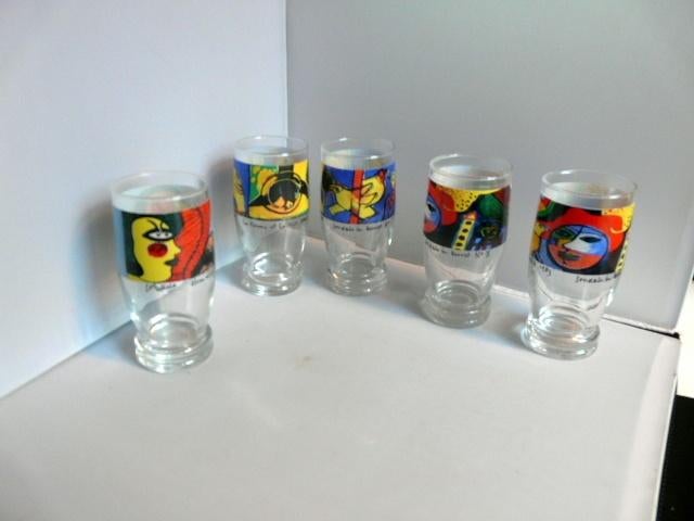 Corneille # Smaak in kunst 5  glazen, Ophalen of Verzenden, Zo goed als nieuw, Overige typen