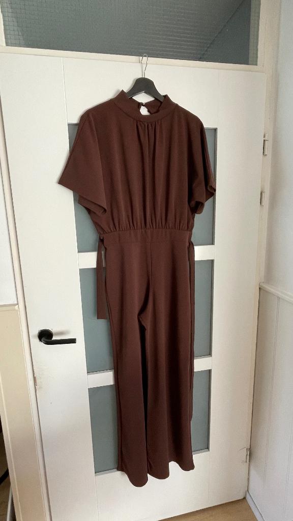Dames jumpsuit, Kleding | Dames, Jumpsuits, Bruin, Maat 42/44 (L), Ophalen of Verzenden, Zo goed als nieuw