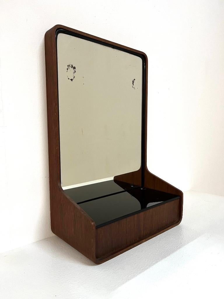 vintage design Euroika spiegel,Friso Kramer voor Auping 1963, Minder dan 50 cm, Gebruikt, Ophalen of Verzenden, Minder dan 100 cm