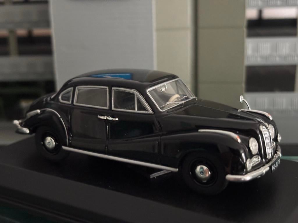 BMW 501 - Norev - Lecturama - Schaal 1/43, Ophalen of Verzenden, Zo goed als nieuw, Auto, Norev