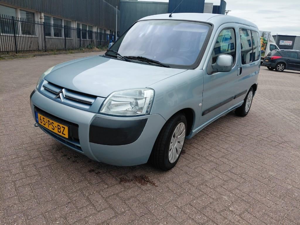 Rolstoelauto Citroën Berlingo 1.6  16v 2005 Blauw en 5 zits, Auto's, Citroën, Particulier, Berlingo, Benzine, D, MPV, Handgeschakeld