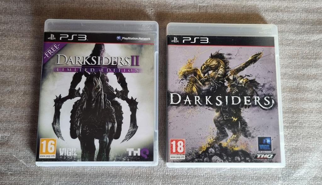 Darksiders en Darksiders II PS3, 1 speler, Ophalen of Verzenden, Avontuur en Actie, Vanaf 16 jaar
