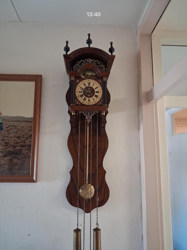 Mooie klok, Antiek en Kunst, Ophalen of Verzenden