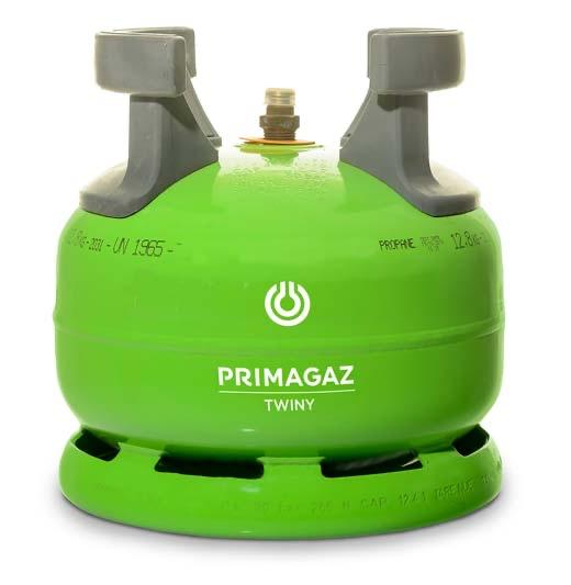 Primagaz Twiny propaangasfles 5 kg, Ophalen of Verzenden, Gebruikt