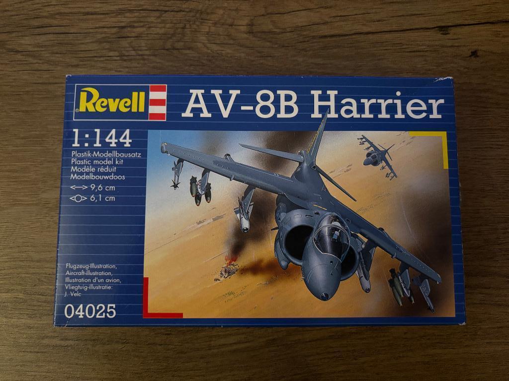 Revell AV-8B Harrier 1:144 modelset Nieuw!, 1:72 tot 1:144, Revell, Nieuw, Ophalen of Verzenden