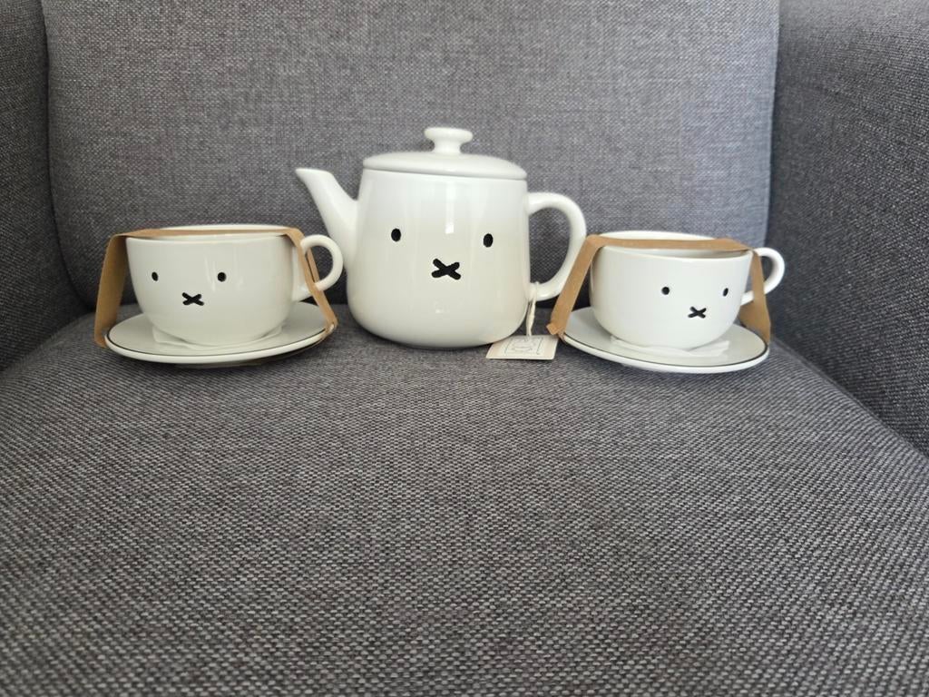 Nijntje theepot en kopjes nieuw Hema, Ophalen, Nieuw