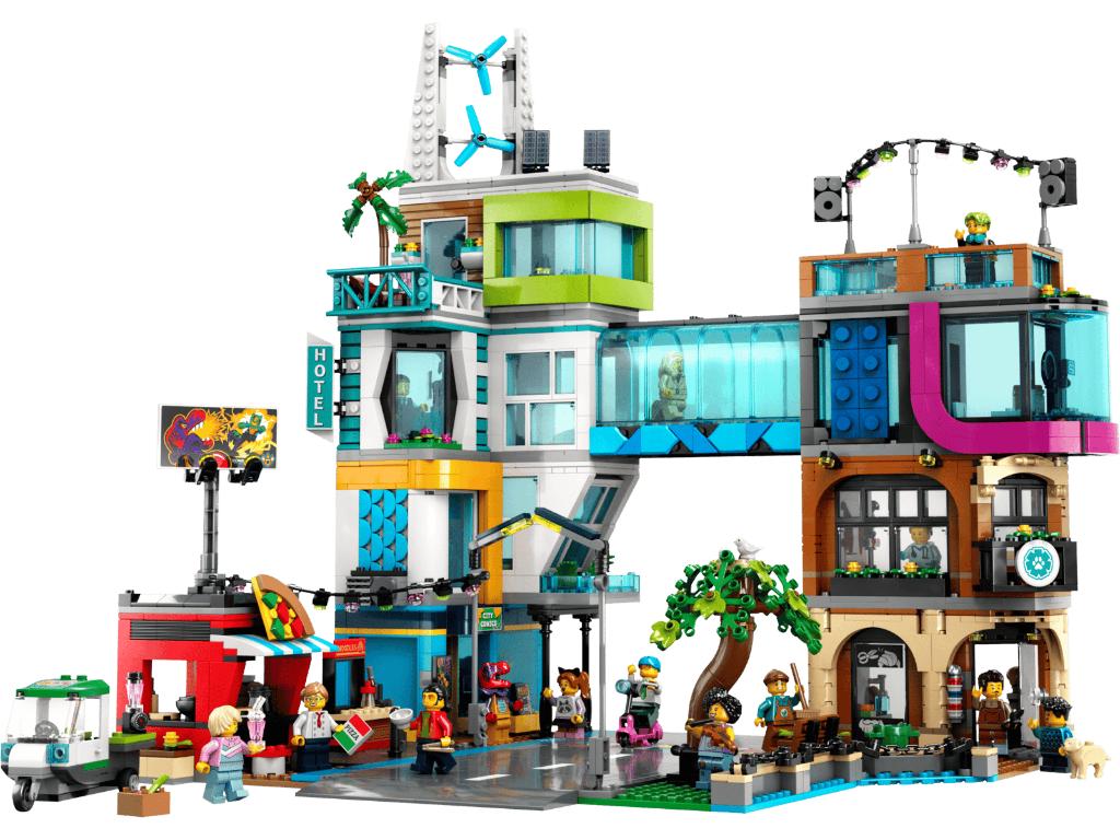 Grote lego stad met 15 Lego sets!!, Kinderen en Baby's, Speelgoed | Duplo en Lego, Zo goed als nieuw, Lego, Complete set, Ophalen