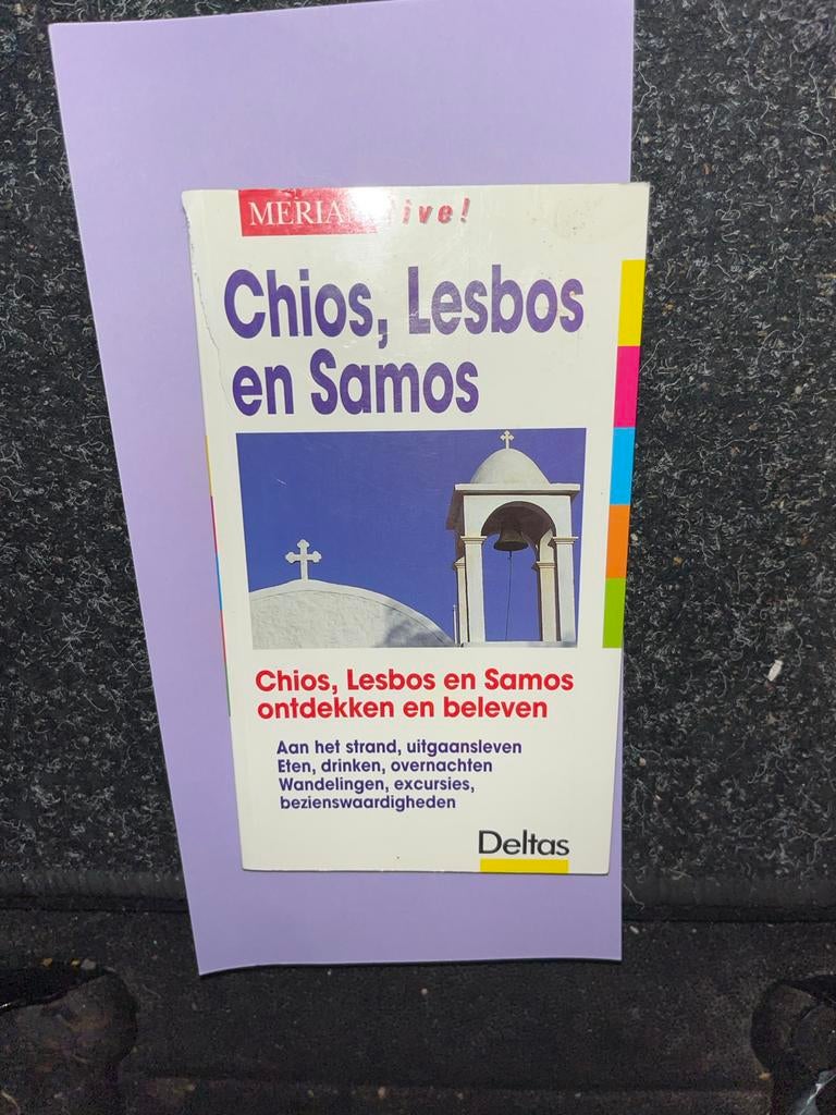 Reisgids Chios, Lesbos en Samos - Ontdek en Beleef, Boeken, Overige merken, Europa, Ophalen of Verzenden, Zo goed als nieuw