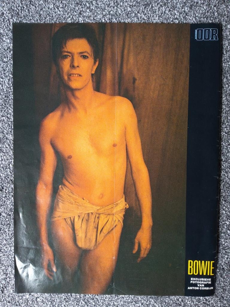 David Bowie, Ophalen of Verzenden, Zo goed als nieuw, Foto of Kaart