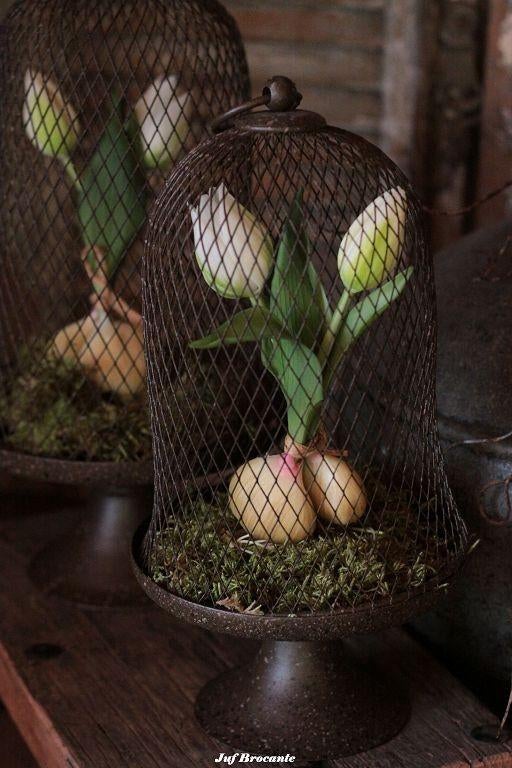 Bosje van 2 tulpen burgundy of wit met knol, Www.jufbrocante.nl, Www.jufbrocante.nl, Nieuw, Ophalen of Verzenden