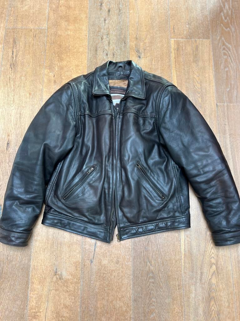 Redskins Leren Unisex Motorjack Bruin XL (*), Ophalen of Verzenden, Tweedehands, Jas | leer