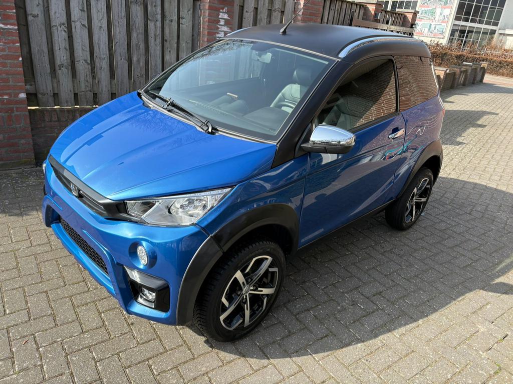 Aixam Crossover Premium XXL 2021, Auto's, Aixam, Blauw, Diesel, Particulier, Te koop