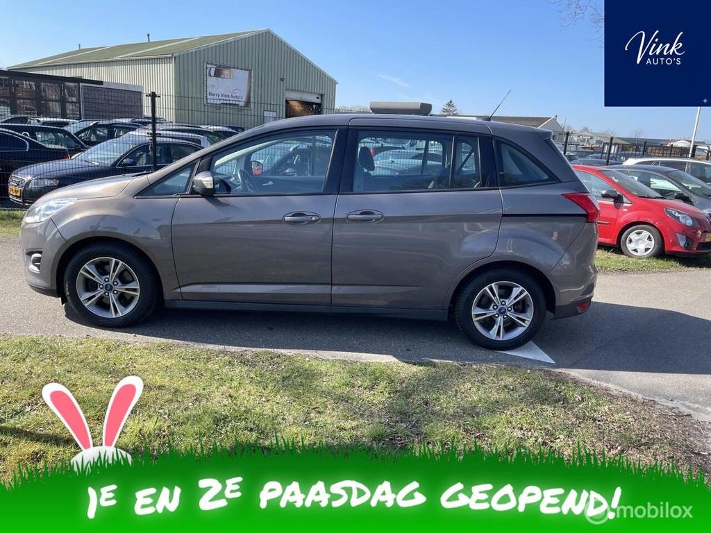 Ford Grand C-Max 1.0 Edition | Navigatie | Nieuwe APK | Crui, Voorwielaandrijving, Gebruikt, Origineel Nederlands, Handgeschakeld
