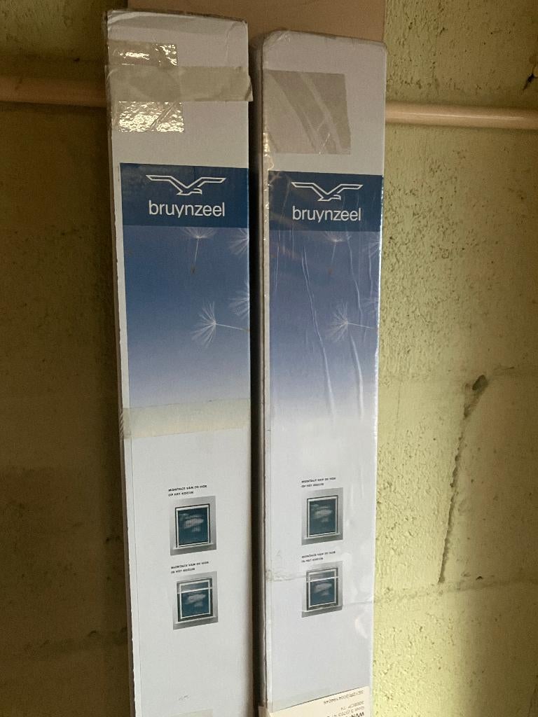 Bruynzeel Rolhor voor Ramen 700s x2 - RAL9010 - 68cmx155cm, Doe-het-zelf en Verbouw, Deuren en Horren, Ophalen, Minder dan 80 cm