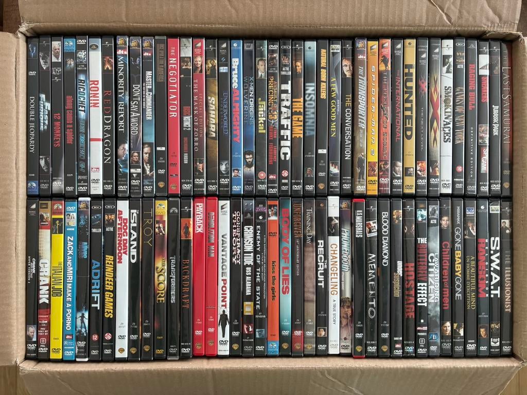 DVD’s, Alle leeftijden, Ophalen, Zo goed als nieuw