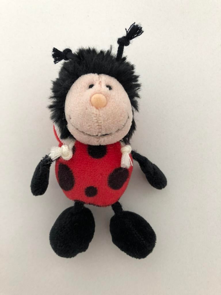 Nici Lieveheersbeestje knuffeltje (sleutelhanger), Verzamelen, Sleutelhangers, Ophalen of Verzenden, Zo goed als nieuw, Overige typen