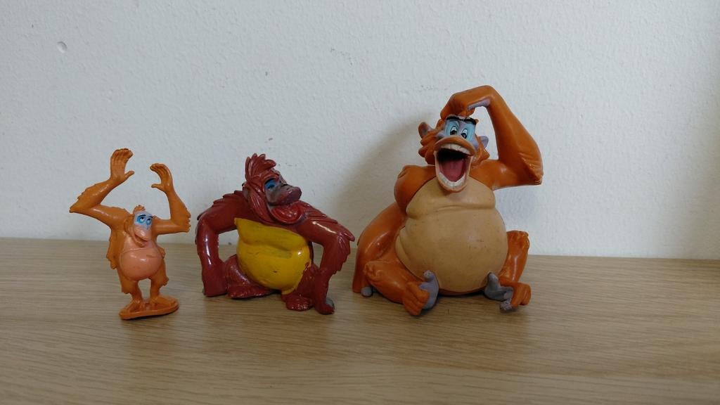 Koning Louis Jungle book Disney poppetjes, Ophalen of Verzenden, Zo goed als nieuw