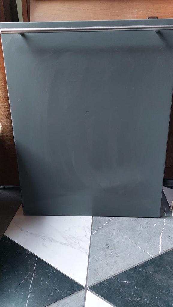 Bulthaup Vaatwasser Voorkant - Grijs, Inbouw, Ophalen, Gebruikt, Inbouw, Minder dan 85 cm