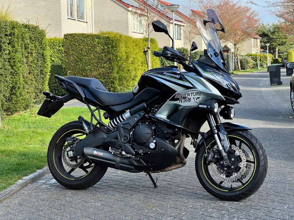 Kawasaki Versys 650 mivv uitlaat