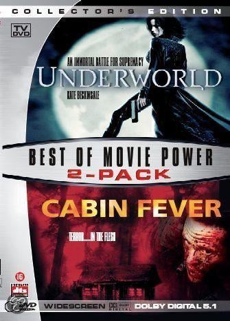 'Cabin Fever' + 'Underworld', Vanaf 16 jaar, Ophalen of Verzenden, Zo goed als nieuw, Vampiers of Zombies