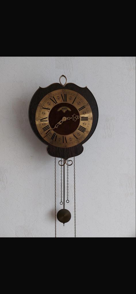 Vintage Orfac wandklok, Ophalen of Verzenden