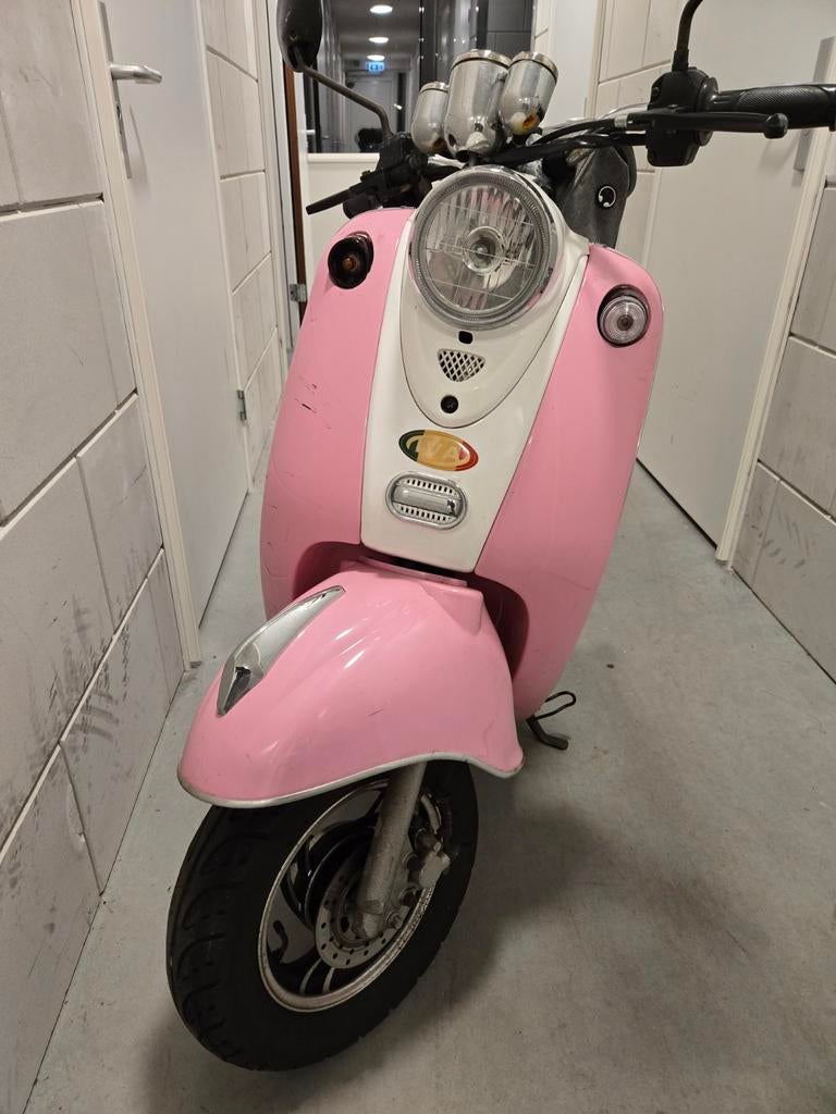 Snorscooter, Ophalen, Gebruikt, Benzine