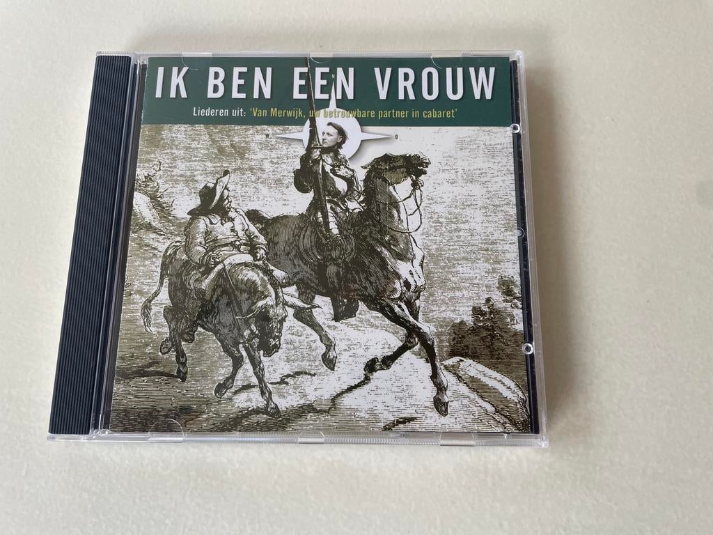 Jeroen van Merwijk - Ik ben een vrouw - gesigneerd, Cd's en Dvd's, Cd's | Hiphop en Rap, Ophalen of Verzenden, 2000 tot heden