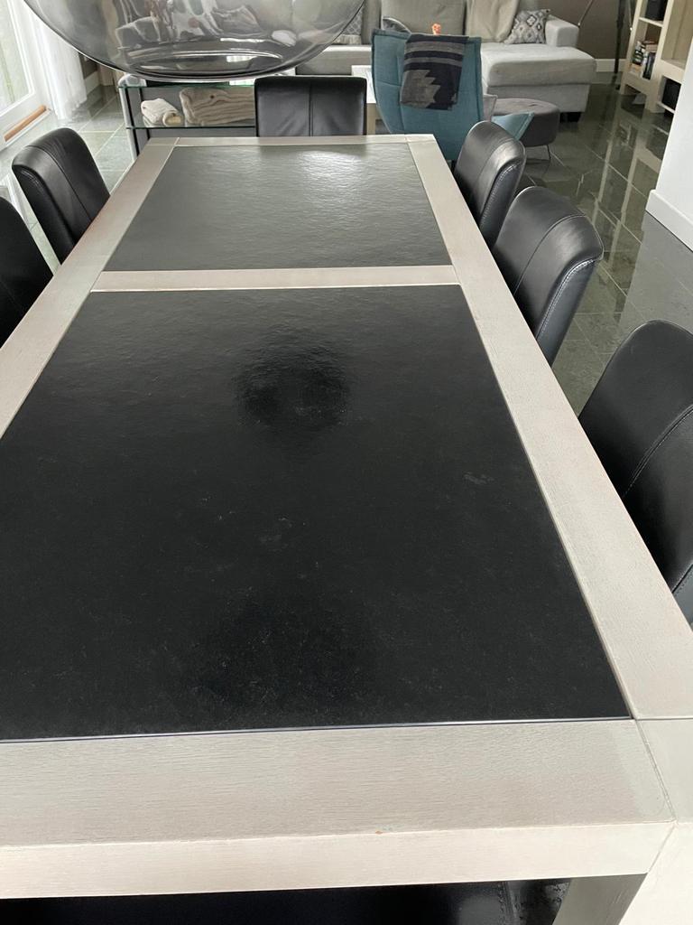 Eettafel, Ophalen, Eikenhout, 200 cm of meer, 50 tot 100 cm