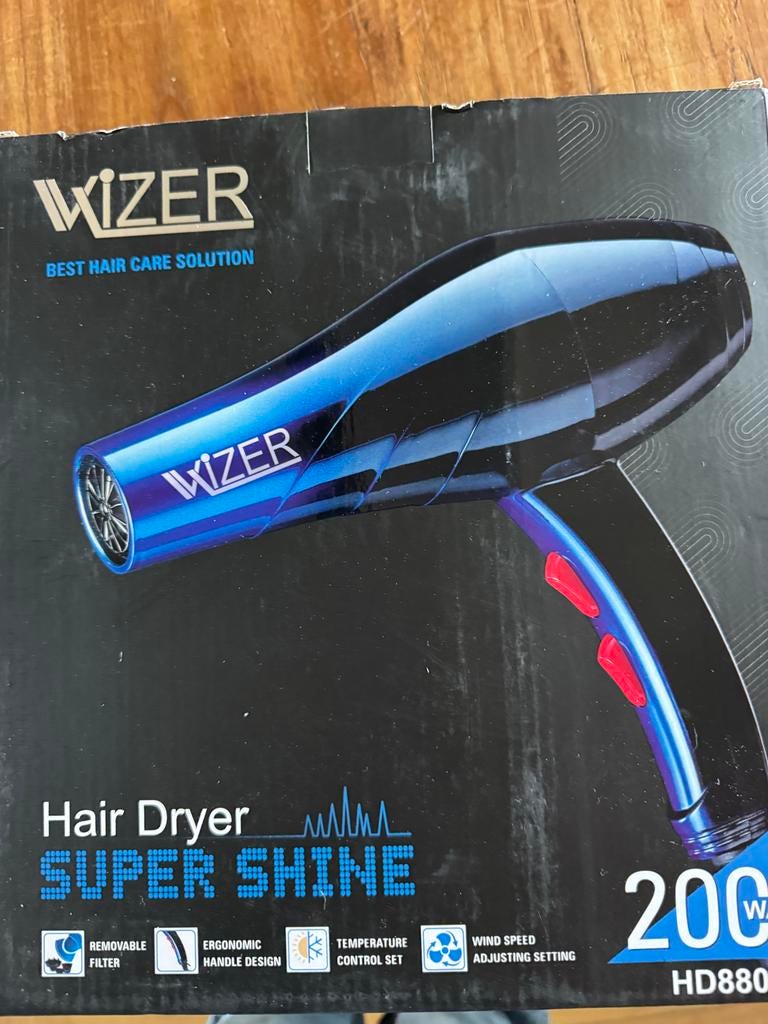 Wizer Föhn Super Shine HD880, Ophalen of Verzenden, Nieuw, Föhn of Haardroger