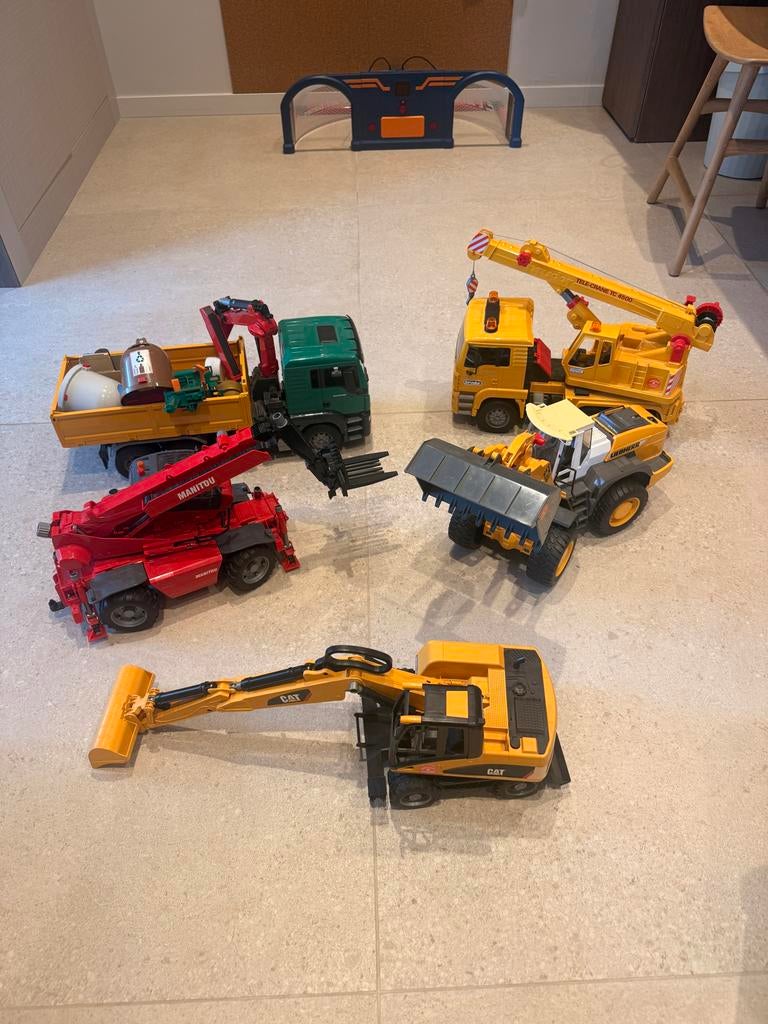 Bruder wagens, Ophalen, Gebruikt