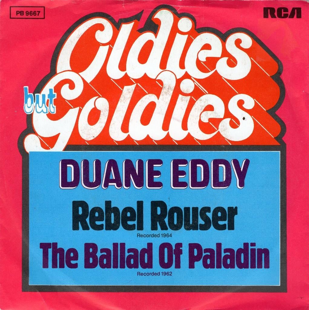 DUANE EDDY  -  Rebel rouser, Cd's en Dvd's, Vinyl Singles, Gebruikt, 7 inch, Single, Ophalen of Verzenden