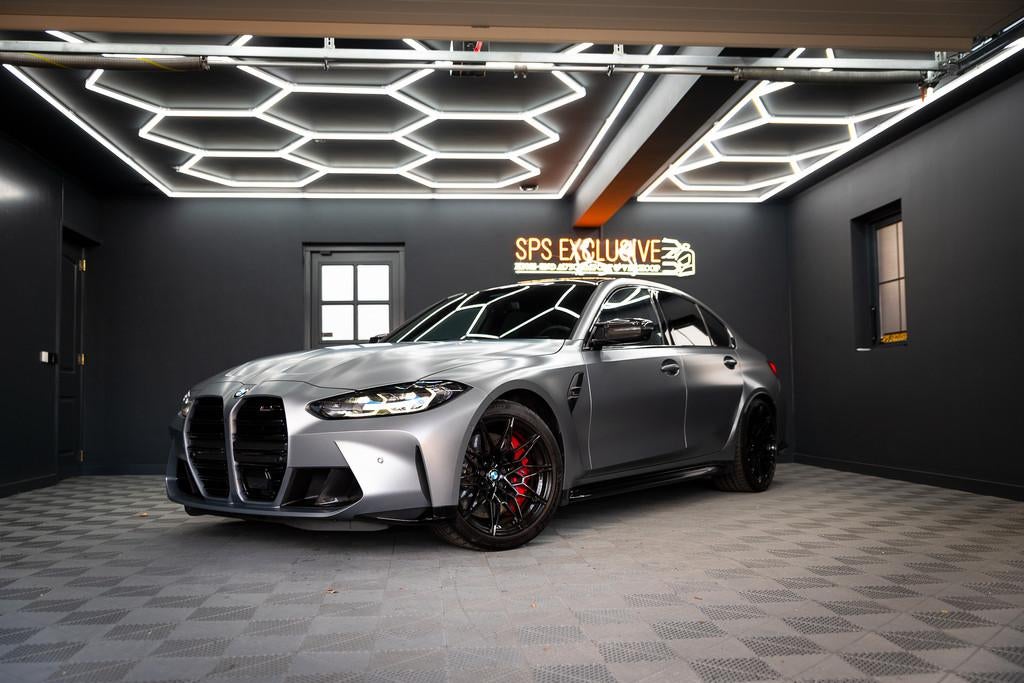 BMW 3 Serie M3 xDrive Competition / Frozen / Carbon / H&K /, Auto's, Automaat, Gebruikt, Zwart, Lichtsensor