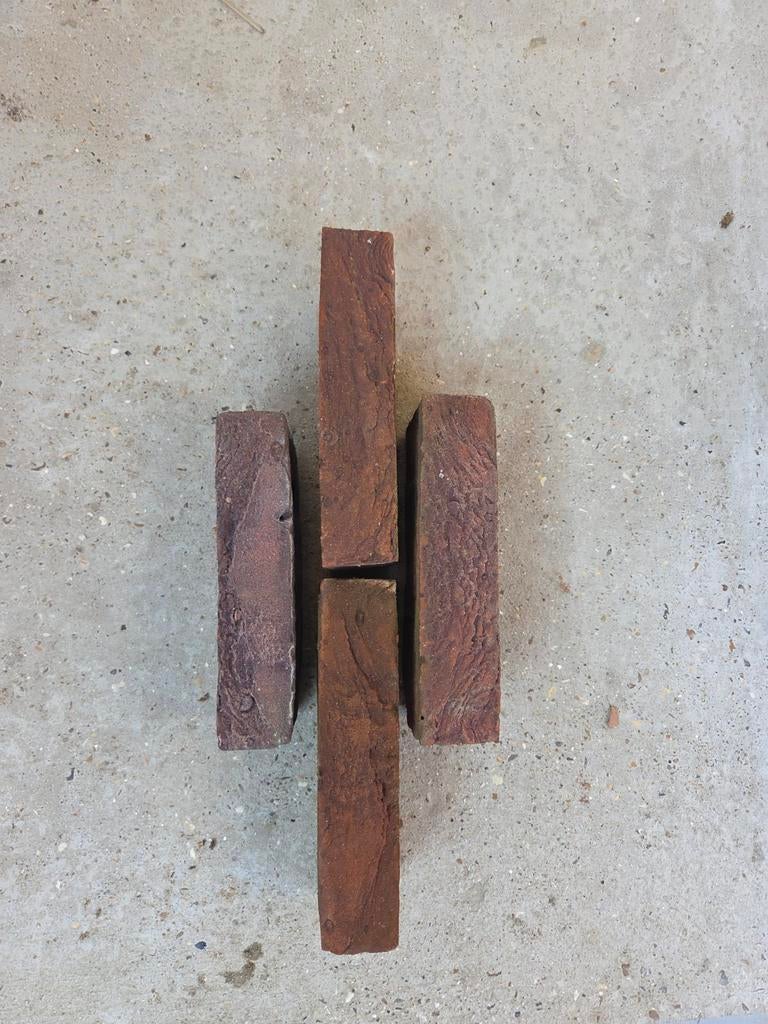 Te koop: ca. 250 nieuwe gebakken sierstenen, Ophalen, Nieuw, Bakstenen