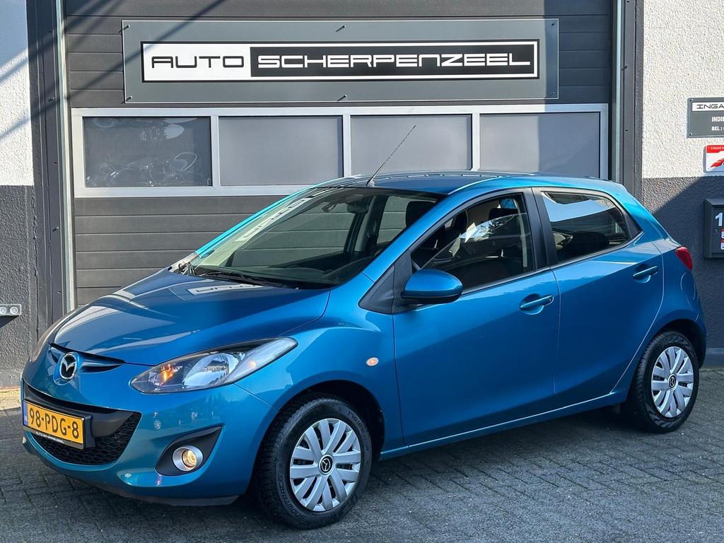 Mazda 2 1.3 GT-L I AIRCO I TREKHAAK I NL AUTO, Voorwielaandrijving, Euro 5, Stof, Gebruikt