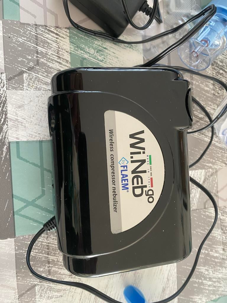 Draagbaar compressor vernevelaar, Diversen, Ophalen of Verzenden, Zo goed als nieuw