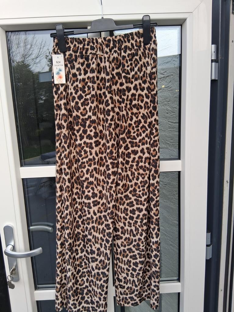 Panterbroek maat 44-48 zeer elastisch, Ophalen of Verzenden, Broek of Spijkerbroek