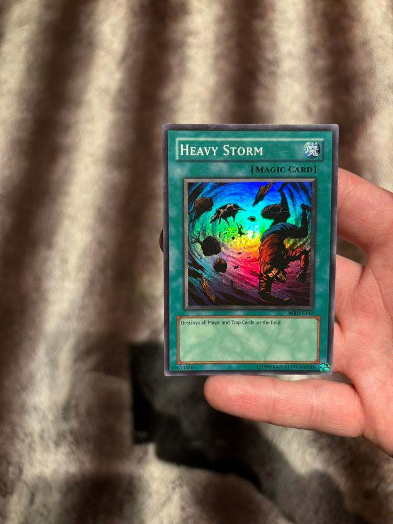 Yugioh MRD heavy storm, Ophalen of Verzenden, Zo goed als nieuw