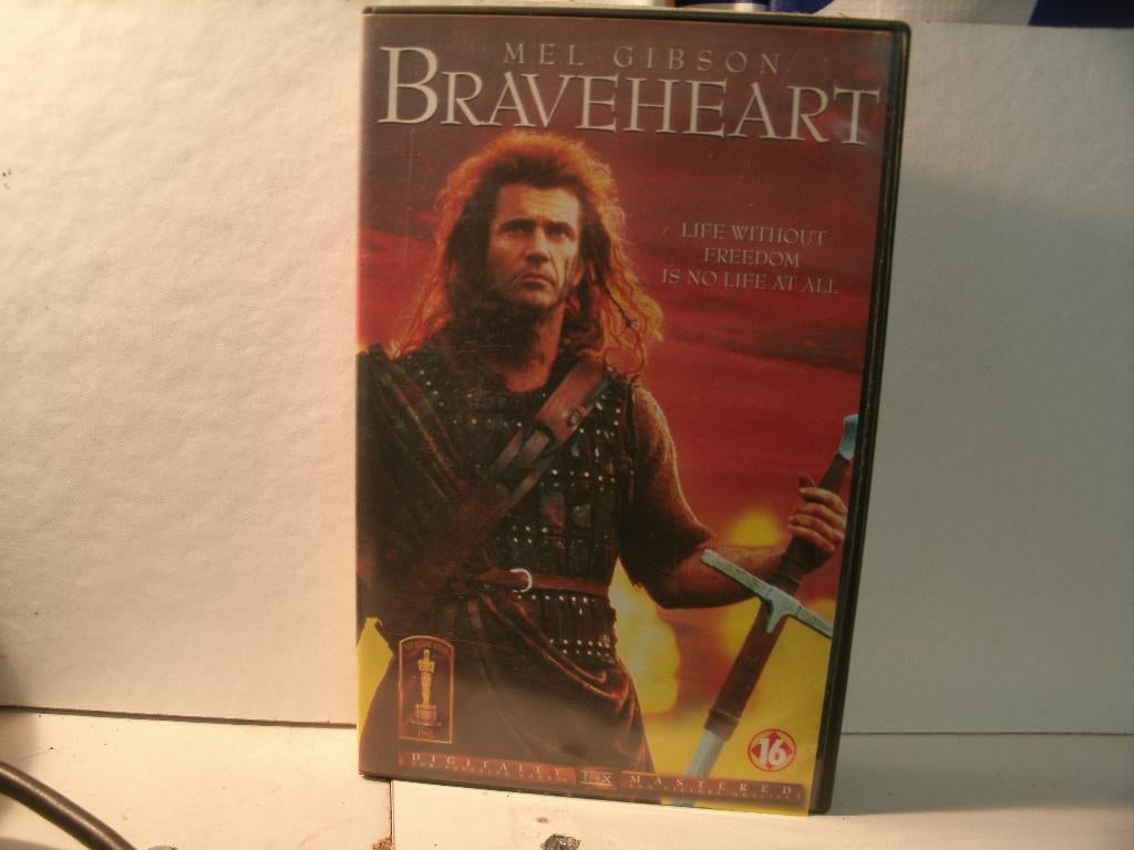 vhs 199b braveheart, Cd's en Dvd's, Alle leeftijden, Ophalen of Verzenden, Zo goed als nieuw, Actie en Avontuur