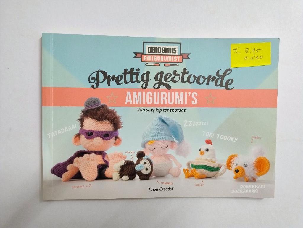 Haakboek 1 DenDennis Van soepkip tot snotaap, Ophalen of Verzenden, Zo goed als nieuw, Haken, Patroon of Boek