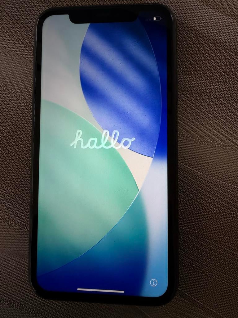 iPhone 11 Zwart 128 gb, Zwart, 82 %, Zonder simlock, Zonder abonnement