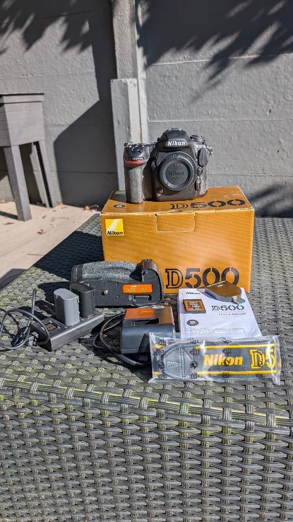 Nikon D500 body, Ophalen, Gebruikt, Spiegelreflex, 21 Megapixel