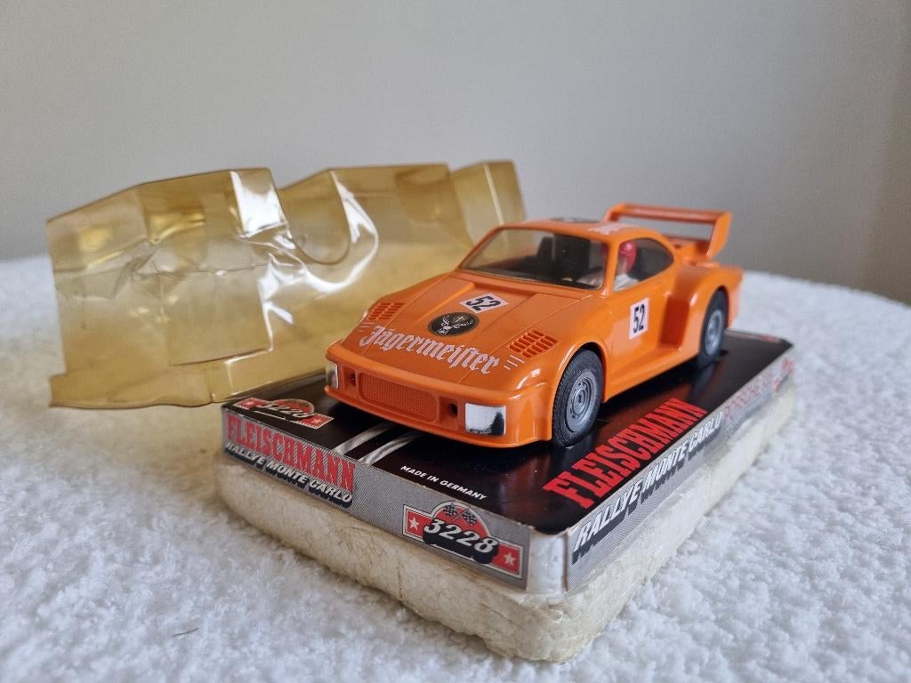 Fleischmann 3228 Porsche 935 Jägermeister oranje, NIEUW/OVP, Ophalen of Verzenden, Nieuw, Elektrisch, Fleischmann