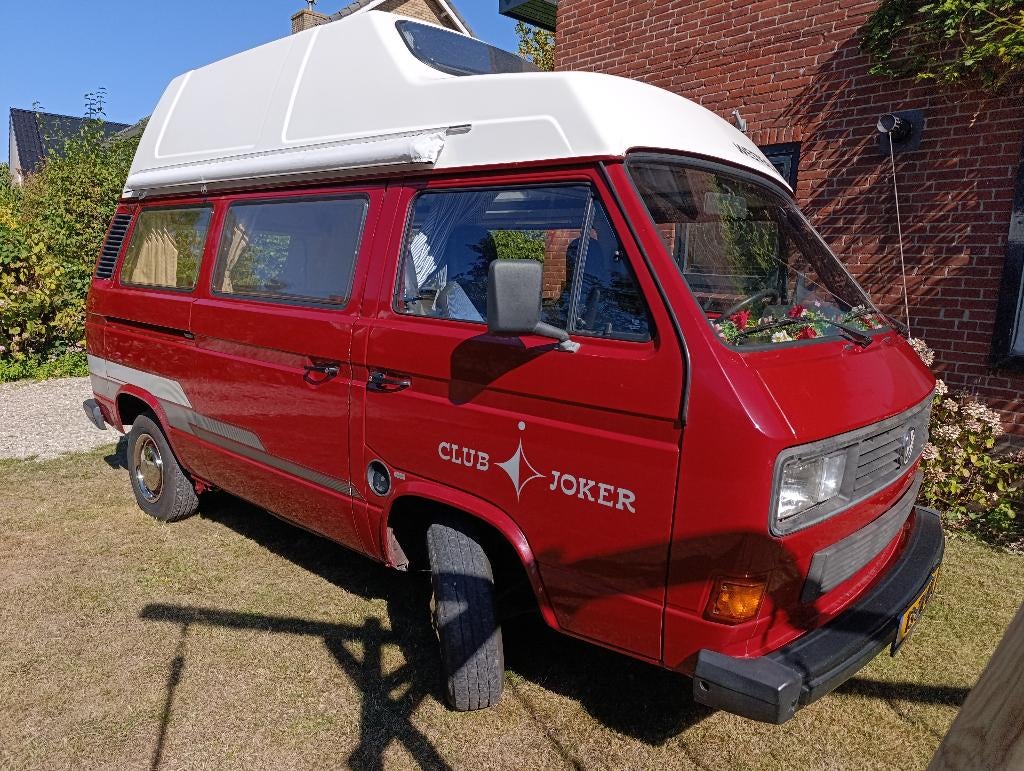 VW T3 camper club joker 1.6TD 1988, Chemisch toilet, Volkswagen, Luifel, Particulier