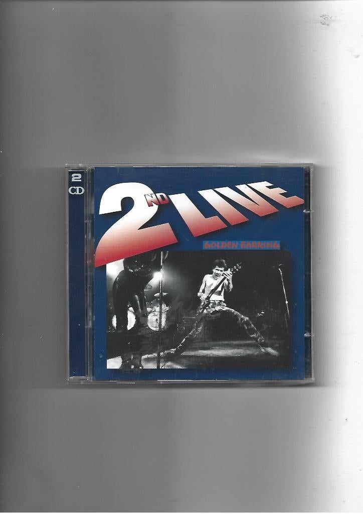 GOLDEN EARRING 2 CDSET 2ND LIVE 2001, Ophalen of Verzenden, 1960 tot 1980, Zo goed als nieuw