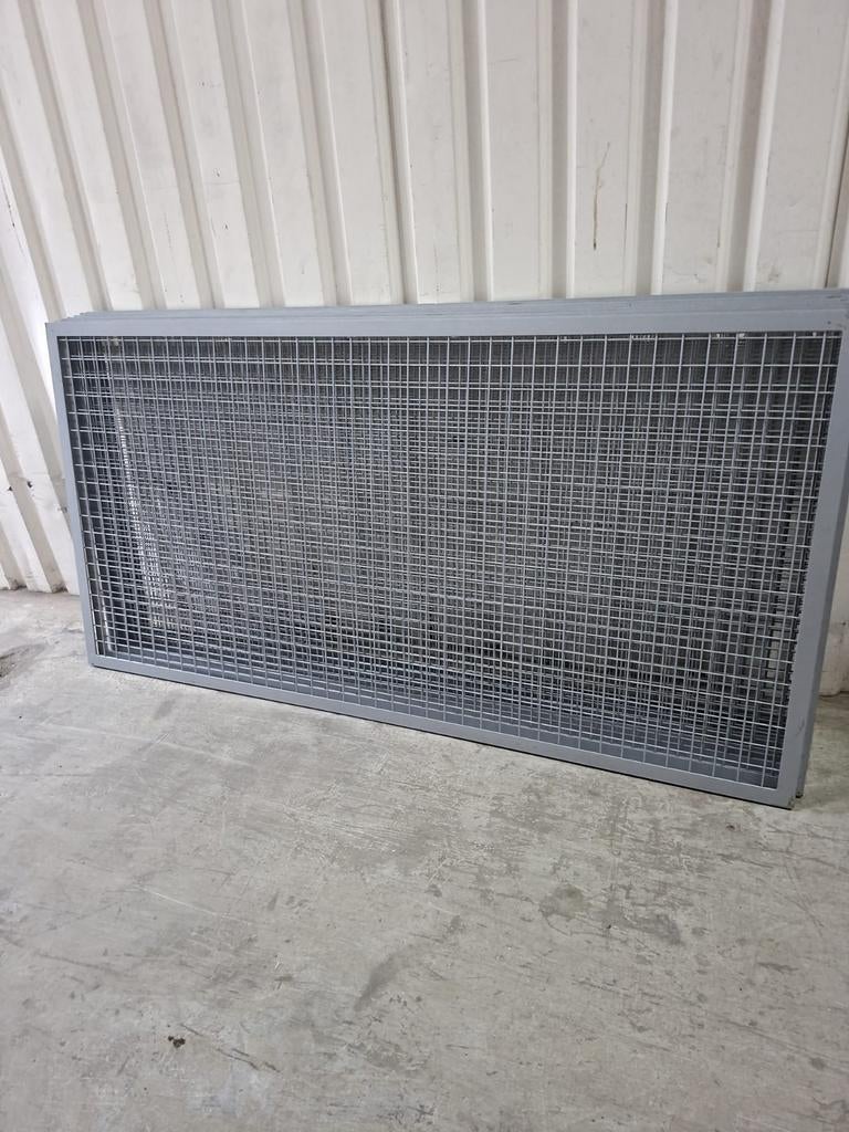 Stevig gaashekwerk met omlijsting 14 stuks, Ophalen, IJzer, Gaashekwerk