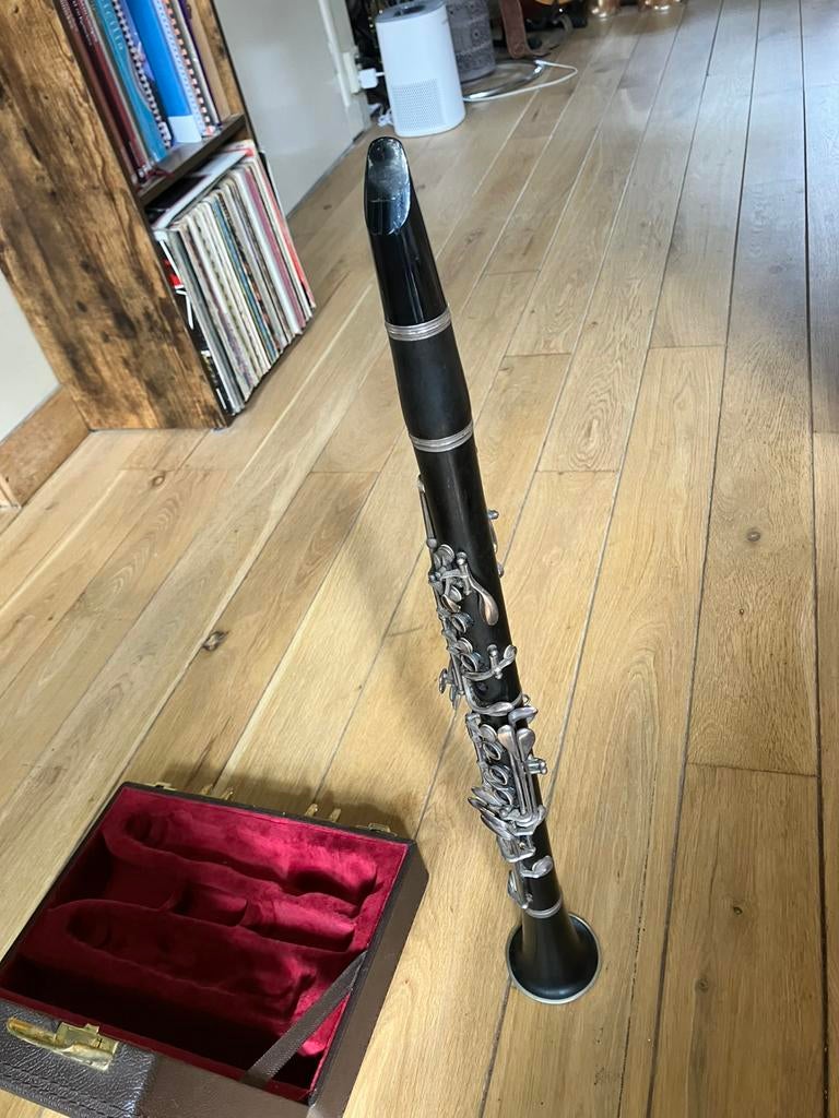 Buffet Crampon Bb klarinet E11, Bes-klarinet, Gebruikt, Ophalen of Verzenden, Met koffer