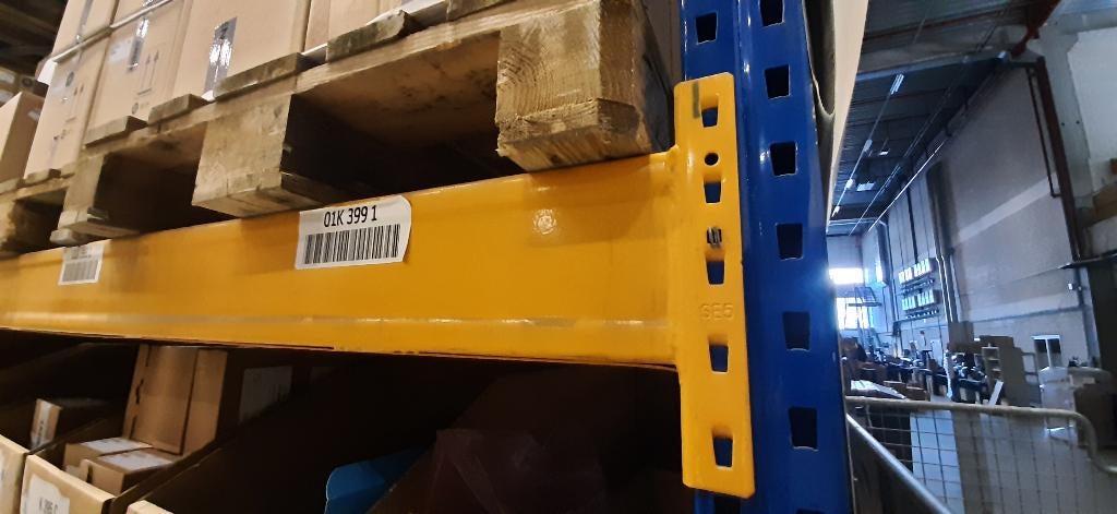 Palletstelling 200 tot 650cm hoog Stelling Gebruikt, Jungheinrich Esmena, Gebruikt, Info@bedrijfsinrichtingnederland.nl, Buitenvaart 2108C, Hoogeveen