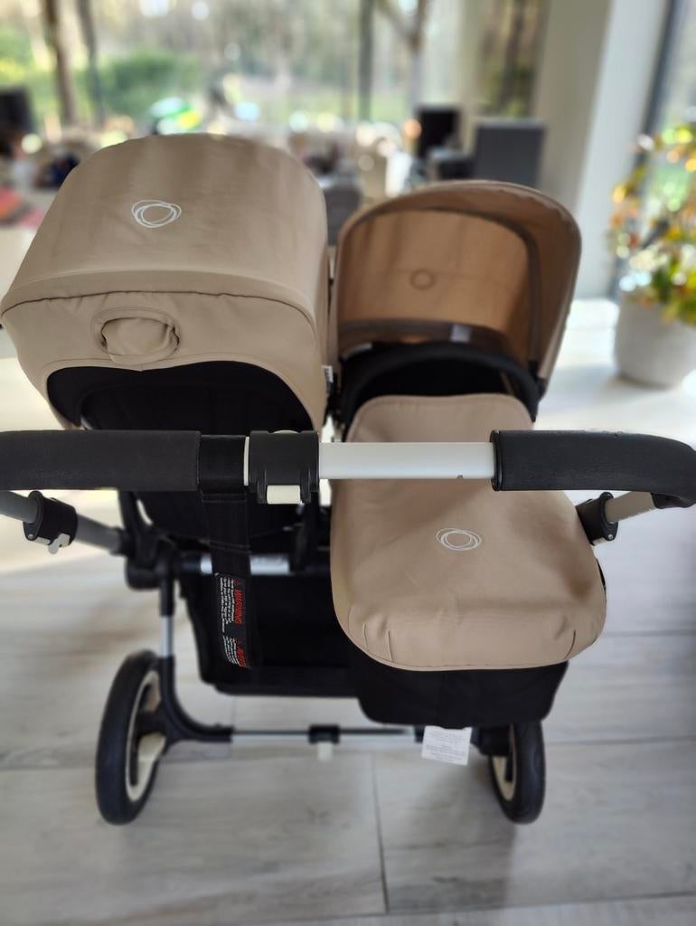 Bugaboo Donkey duo kinderwagen, Kinderen en Baby's, Tweelingen en Meerlingen, Ophalen, Gebruikt