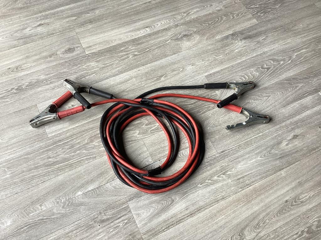 Startkabels 5 meter lang, zware kwaliteit, Ophalen of Verzenden, Zo goed als nieuw