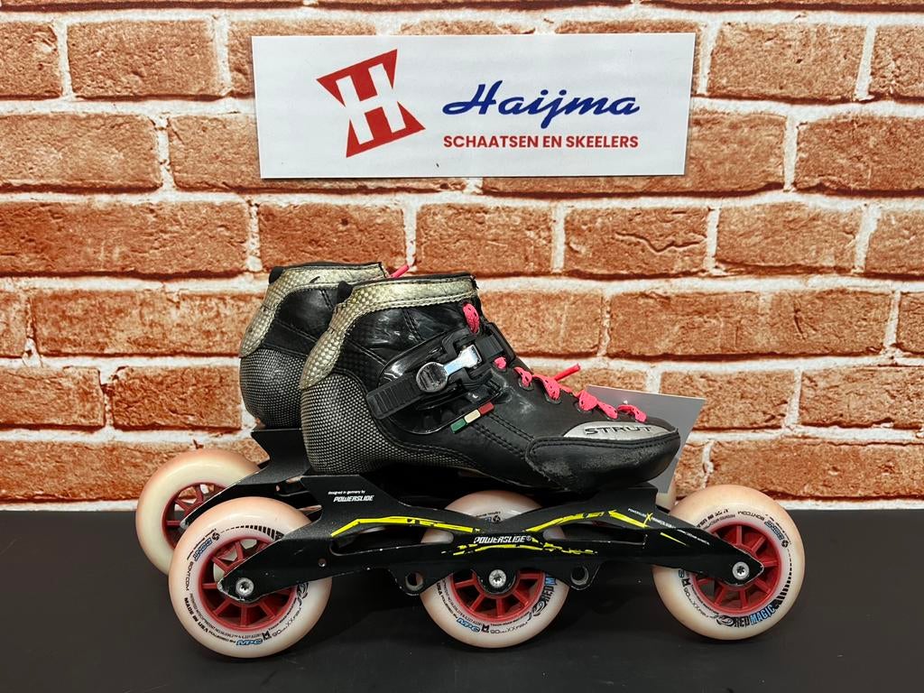 Luigino spruit skeelers met bont red magic 90mm xxfirm, Ophalen of Verzenden, Zo goed als nieuw, Kinderen